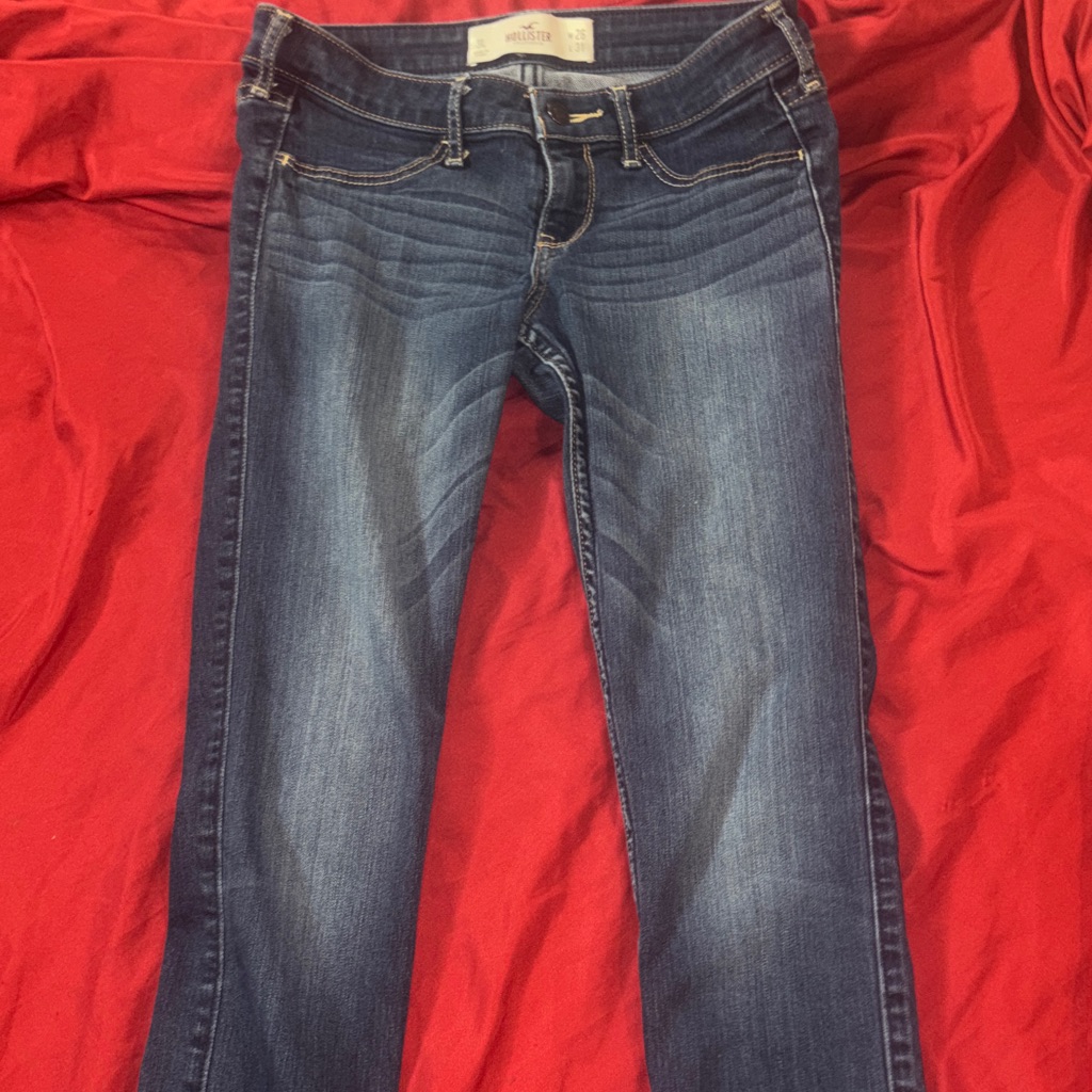 Hollister Women's Faded Indigo Skinny Jeans